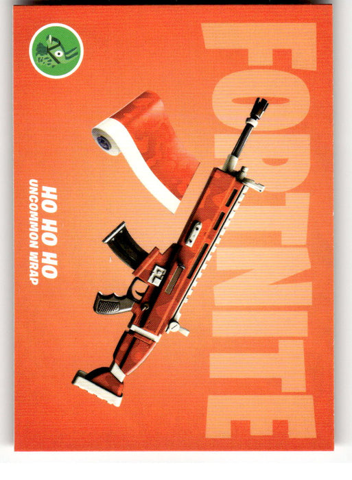 Ho Ho Ho 2021 Panini Fortnite Series 3 Front of Card