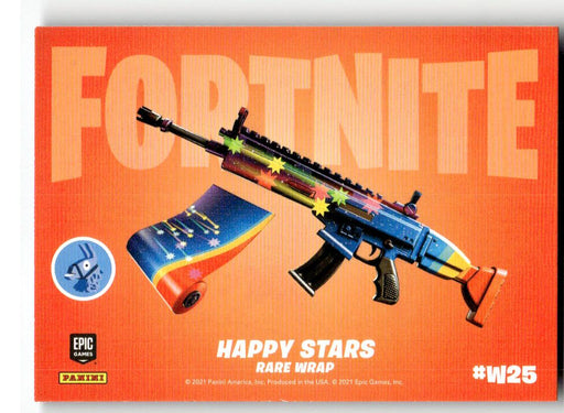 Glitter Blaster 2021 Panini Fortnite Series 3 Back of Card