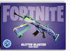 Glitter Blaster 2021 Panini Fortnite Series 3 Front of Card