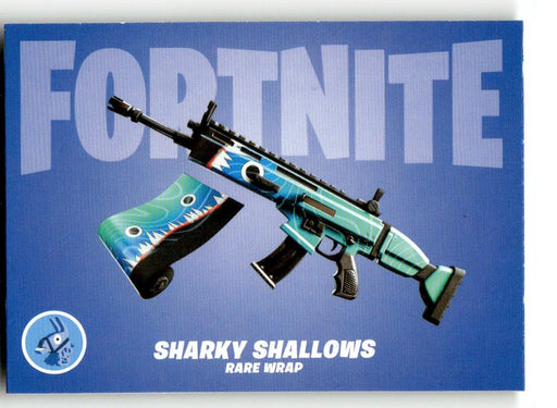 Sharky Shallows 2021 Panini Fortnite Series 3 Front of Card