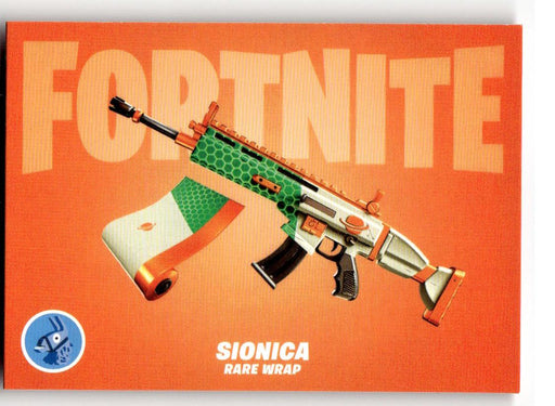 Sionica 2021 Panini Fortnite Series 3 Front of Card