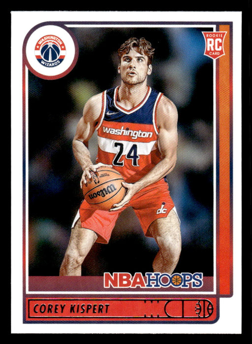 Corey Kispert 2021 Panini NBA Hoops Base Front of Card