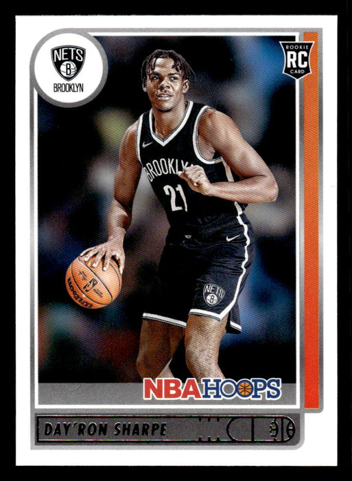 Day'ron Sharpe 2021 Panini NBA Hoops Base Front of Card