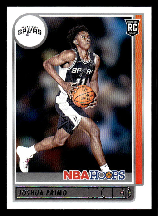 Joshua Primo 2021 Panini NBA Hoops Base Front of Card