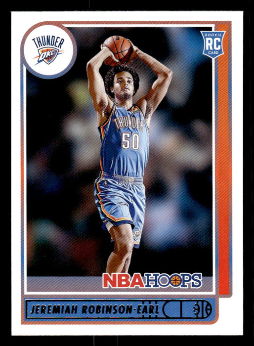 Jeremiah Robinson-Earl 2021 Panini NBA Hoops Base Front of Card