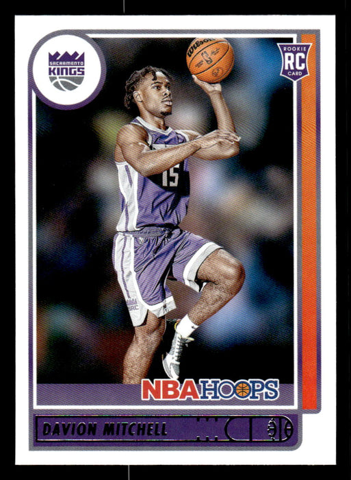 Davion Mitchell 2021 Panini NBA Hoops Base Front of Card