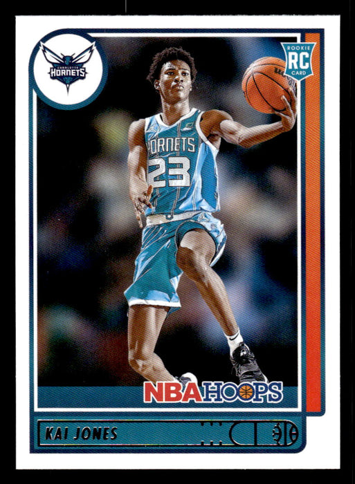 Kai Jones 2021 Panini NBA Hoops Base Front of Card