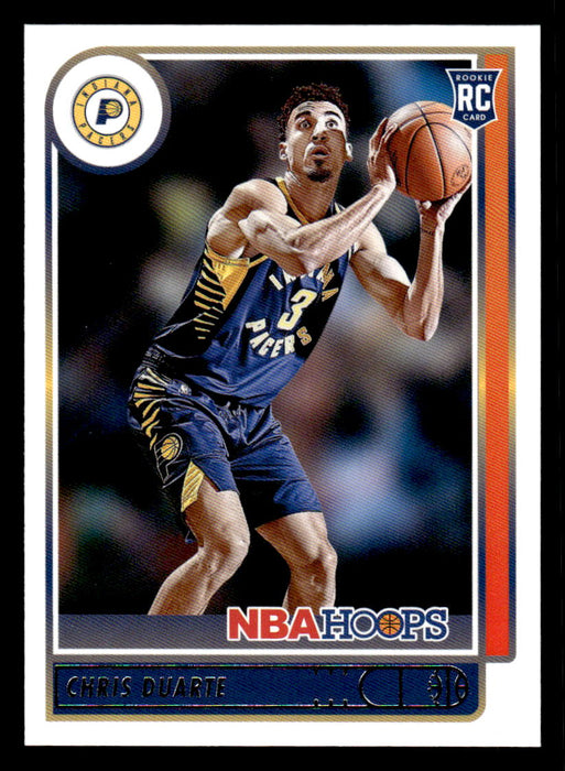 Chris Duarte 2021 Panini NBA Hoops Base Front of Card