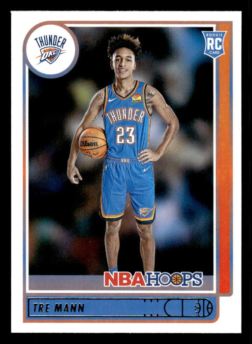 Tre Mann 2021 Panini NBA Hoops Base Front of Card