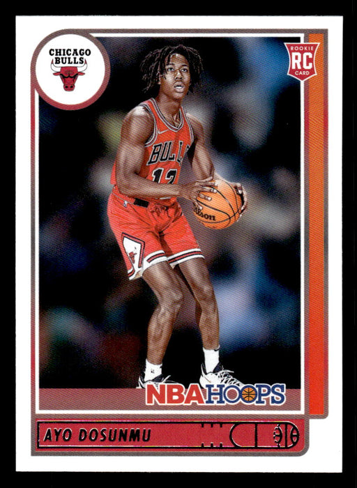 Ayo Dosunmu 2021 Panini NBA Hoops Base Front of Card