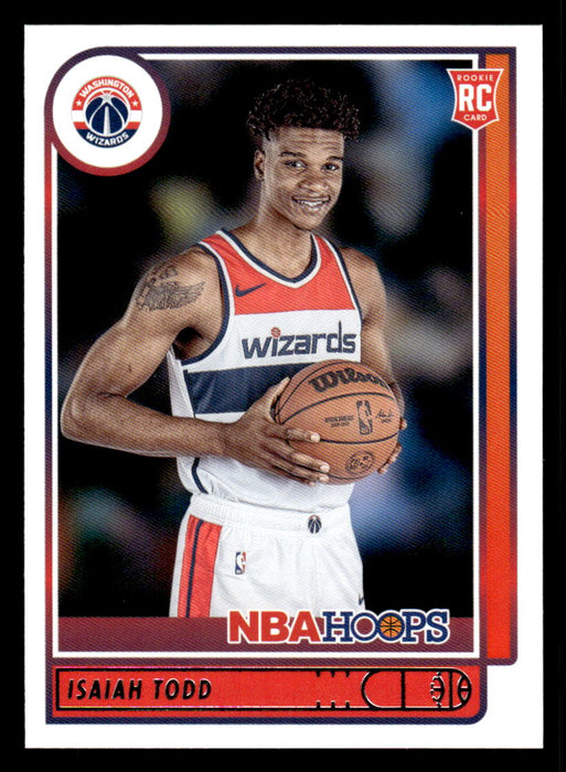 Isaiah Todd 2021 Panini NBA Hoops Base Front of Card