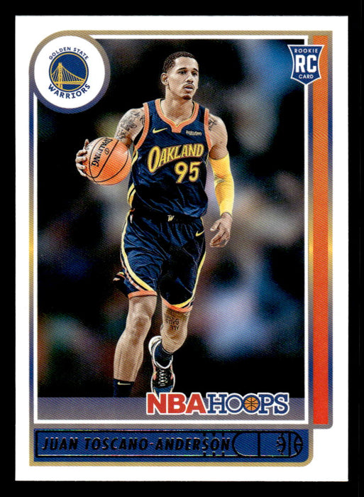 Juan Toscano-Anderson 2021 Panini NBA Hoops Base Front of Card