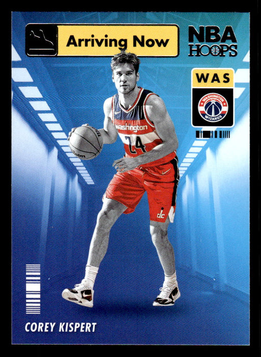 Corey Kispert 2021 Panini NBA Hoops Arriving Now Front of Card