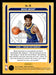 Moses Moody 2021 Panini NBA Hoops Class of 2021 Back of Card