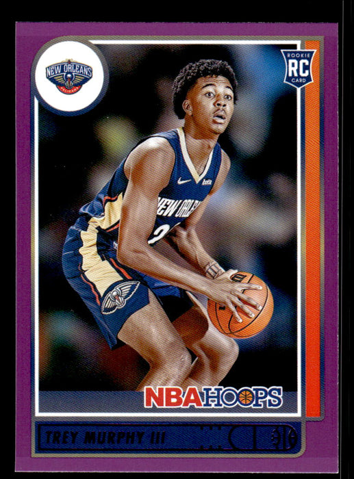 Trey Murphy III 2021 Panini NBA Hoops Purple Front of Card