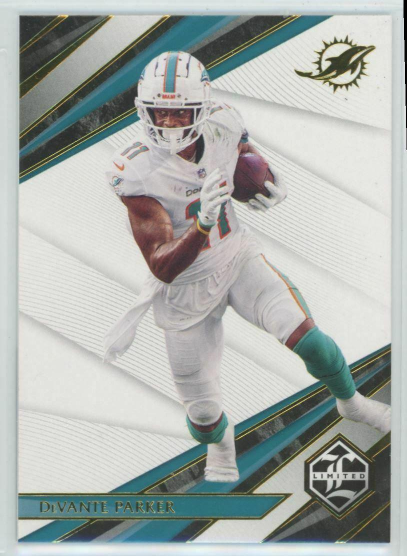 2021 Panini Limited Football #41 DeVante Parker Miami Dolphins