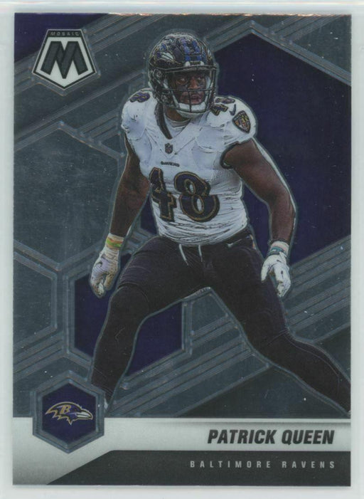 2021 Panini Mosaic #23 Patrick Queen Baltimore Ravens - Collectible Craze America