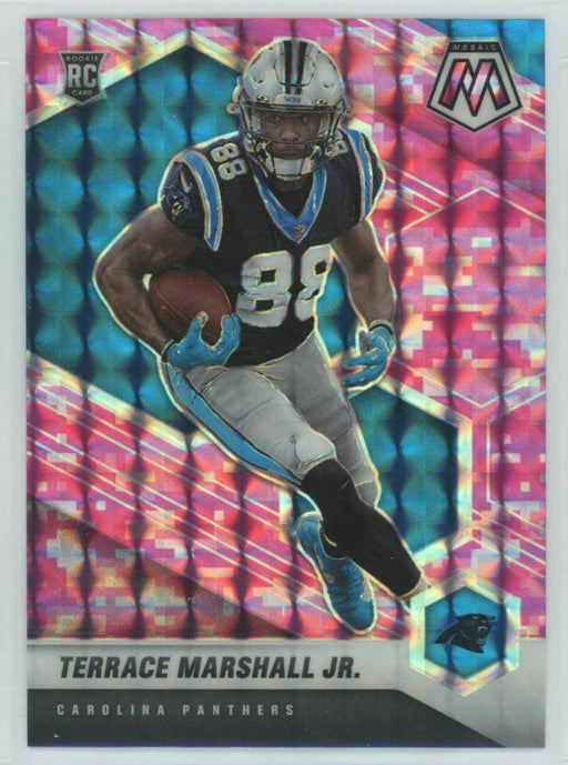 2021 Panini Mosaic #318 Terrace Marshall Jr. RC Carolina Panthers - Collectible Craze America