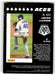 Jacob DeGrom 2021 Panini Mosaic Baseball Aces Back of Card