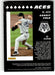 Gerrrit Cole 2021 Panini Mosaic Baseball Aces Back of Card