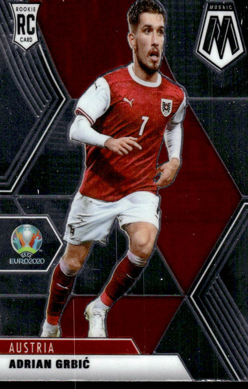 Adrian Grbic 2021 Panini Mosaic UEFA Euro Soccer Base Front of Card