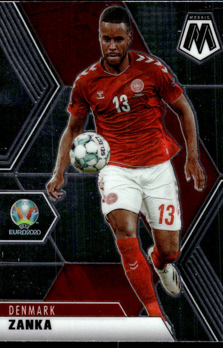 Zanka 2021 Panini Mosaic UEFA Euro Soccer Base Front of Card