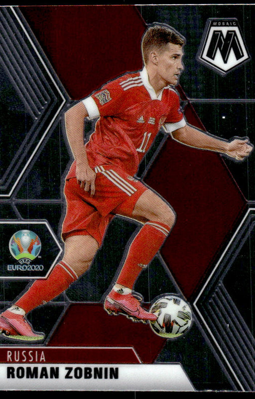 Roman Zobnin 2021 Panini Mosaic UEFA Euro Soccer Base Front of Card