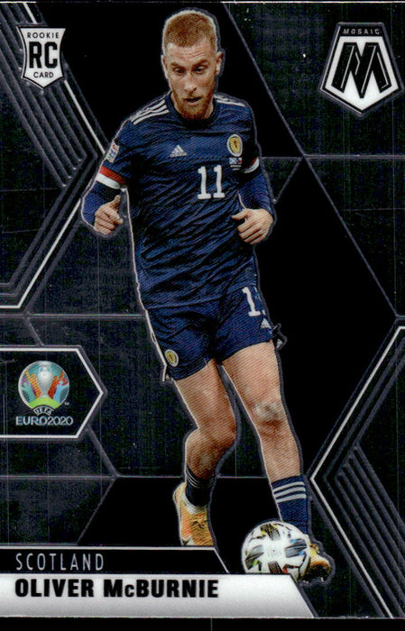 Oliver McBurnie 2021 Panini Mosaic UEFA Euro Soccer Base Front of Card