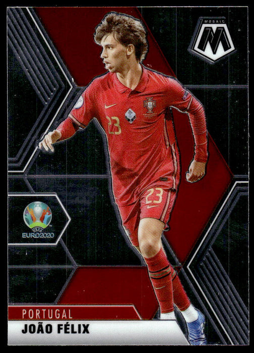 Joao Felix 2021 Panini Mosaic UEFA Euro Soccer Base Front of Card