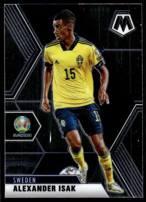 Alexander Isak 2021 Panini Mosaic UEFA Euro Soccer Base Front of Card