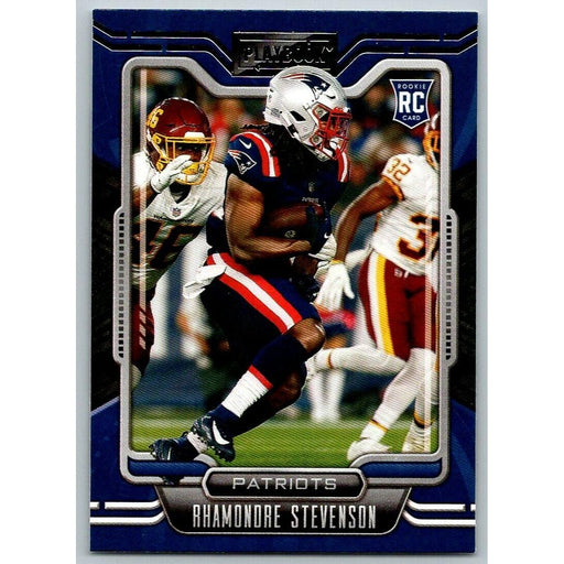 2021 Panini Playbook #133 Rhamondre Stevenson RC New England Patriots - Collectible Craze America