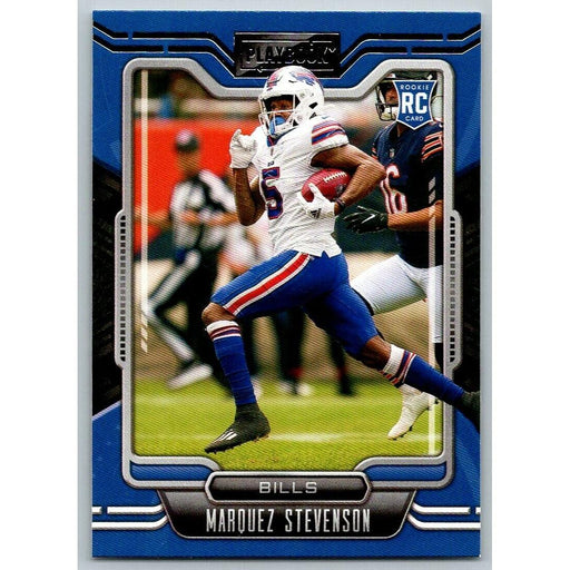 2021 Panini Playbook #190 Marquez Stevenson RC Buffalo Bills - Collectible Craze America