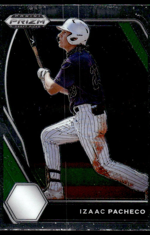 Izaac Pacheco 2021 Panini Prizm Draft Picks Baseball Base Front of Card