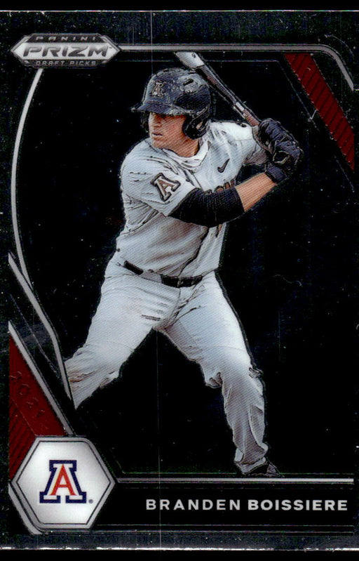 Branden Boissiere 2021 Panini Prizm Draft Picks Baseball Base Front of Card