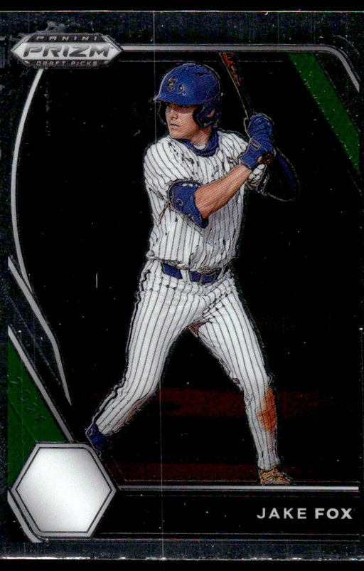 Jake Fox 2021 Panini Prizm Draft Picks Baseball Base Front of Card