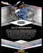 Julio Rodriguez 2021 Panini Prizm Draft Picks Baseball Prospects Back of Card