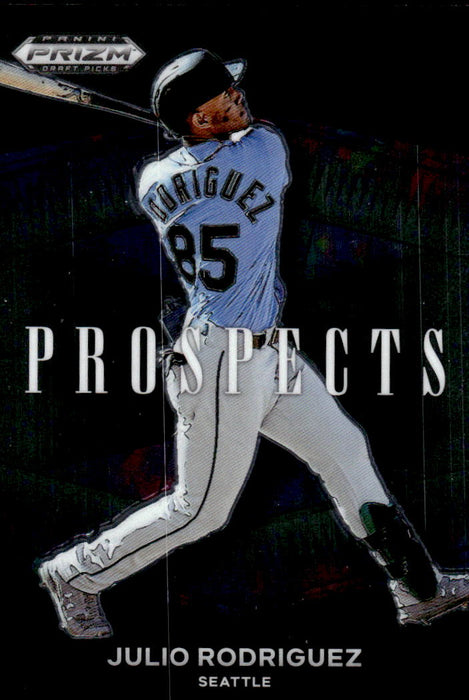 Julio Rodriguez 2021 Panini Prizm Draft Picks Baseball Prospects Front of Card