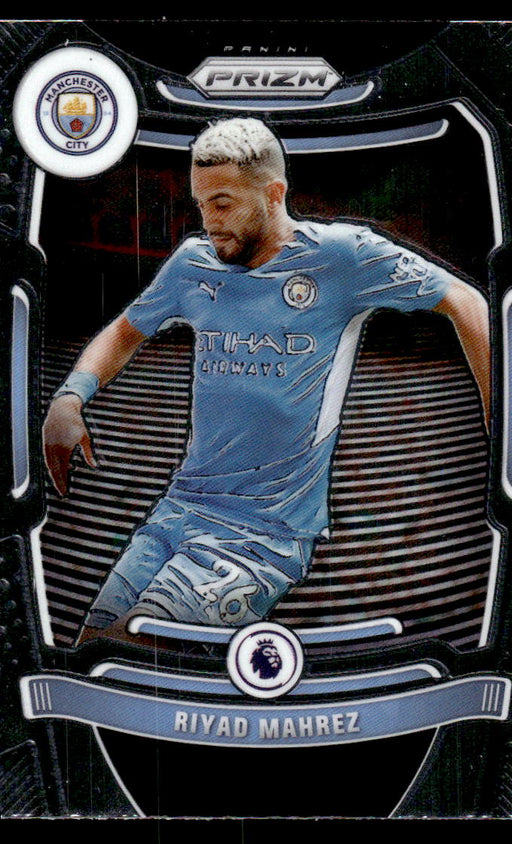 Riyad Mahrez 2021-22 Panini Prizm Premier League Base Front of Card