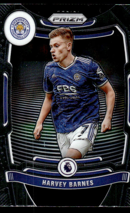 Harvey Barnes 2021-22 Panini Prizm Premier League Base Front of Card