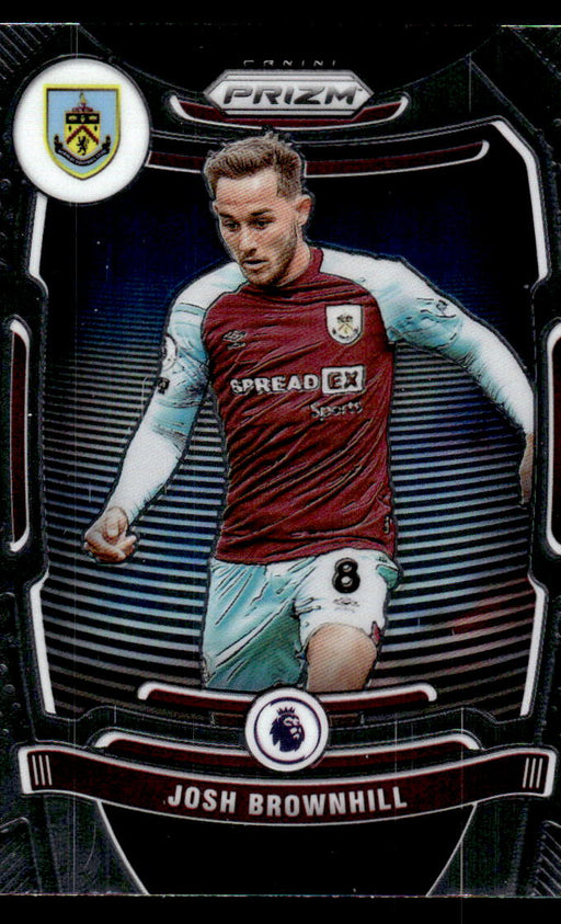 Josh Brownhill 2021-22 Panini Prizm Premier League Base Front of Card