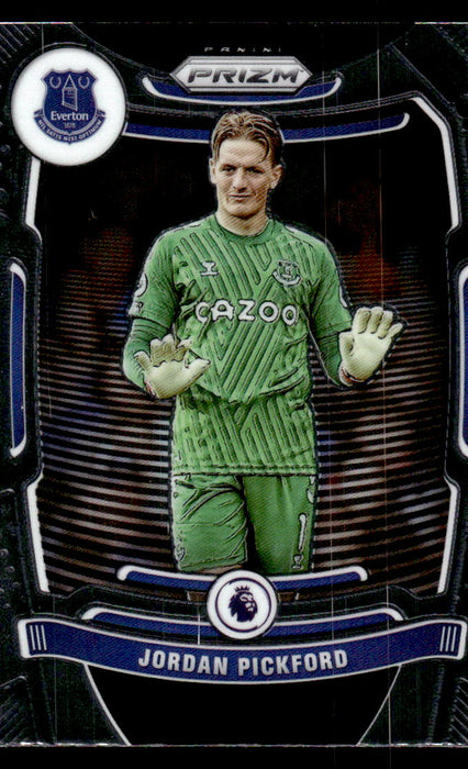 Jordan Pickford 2021-22 Panini Prizm Premier League Base Front of Card