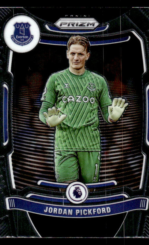 2021-22 Panini Prizm Premier League Jordan Pickford # 91 Base