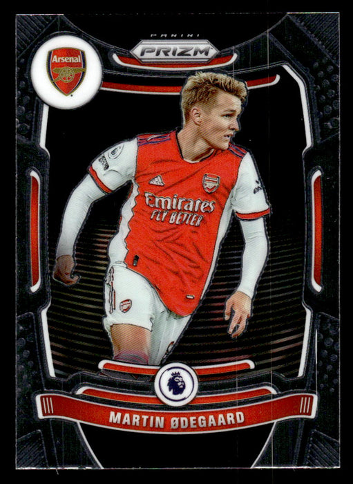 Martin Odegaard 2021-22 Panini Prizm Premier League Base Front of Card