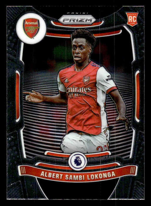 Albert Sambi Lokonga 2021-22 Panini Prizm Premier League Base Front of Card