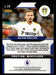 Kalvin Phillips 2021-22 Panini Prizm Premier League Base Back of Card