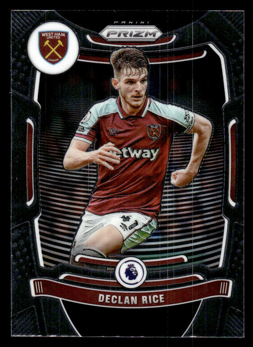 Declan Rice 2021-22 Panini Prizm Premier League Base Front of Card