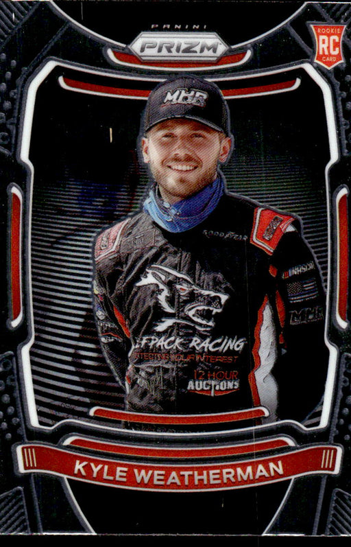 Kyle Weatherman 2021 Panini Prizm Racing Base Front of Card