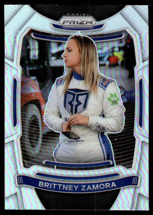 Brittney Zamora 2021 Panini Prizm Silver Prizm Front of Card