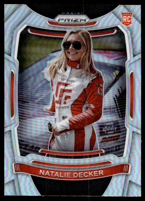 Natalie Decker 2021 Panini Prizm Silver Prizm Front of Card