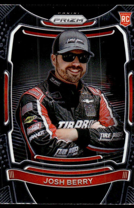 Josh Berry 2021 Panini Prizm Racing Base Front of Card